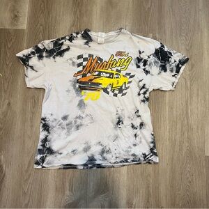 Delta Vintage 1970 Ford Mustang Checkered Flag Tshirt Size XL